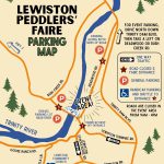 Peddlers' Faire Parking Map
