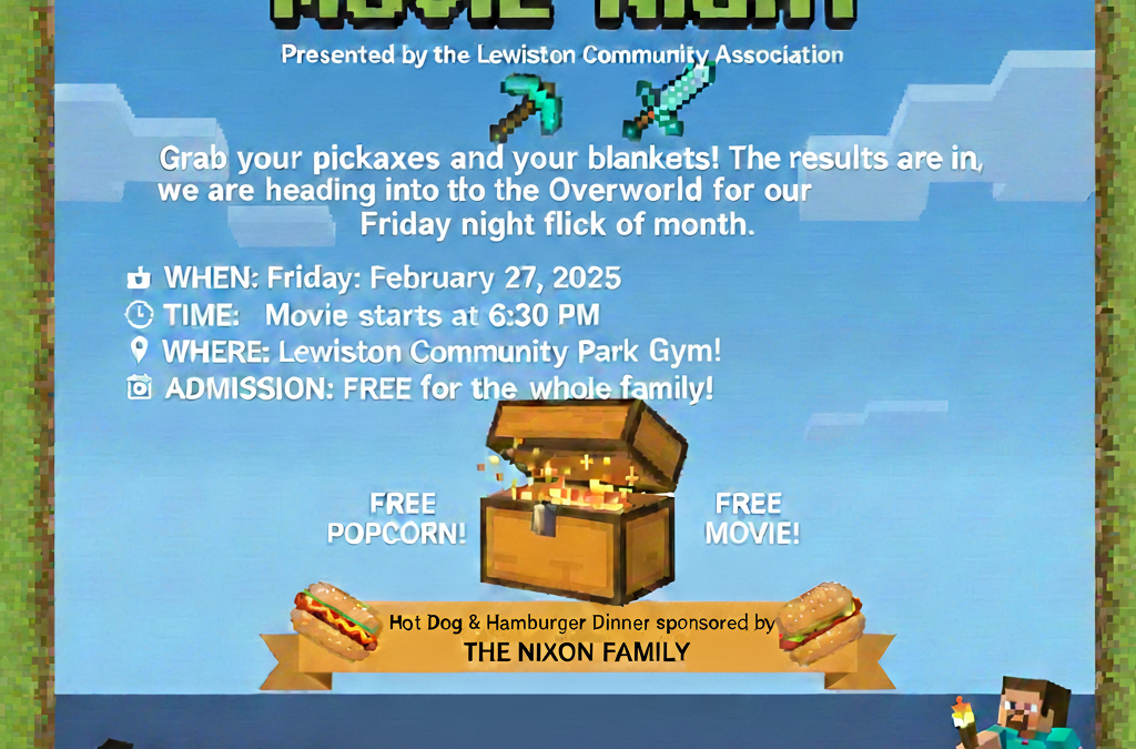 MINECRAFT MOVIE NIGHT